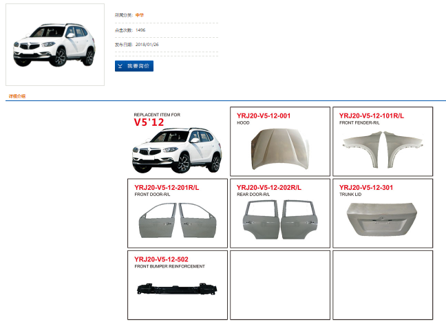 汽车零部件厂家 汽车零部件厂家